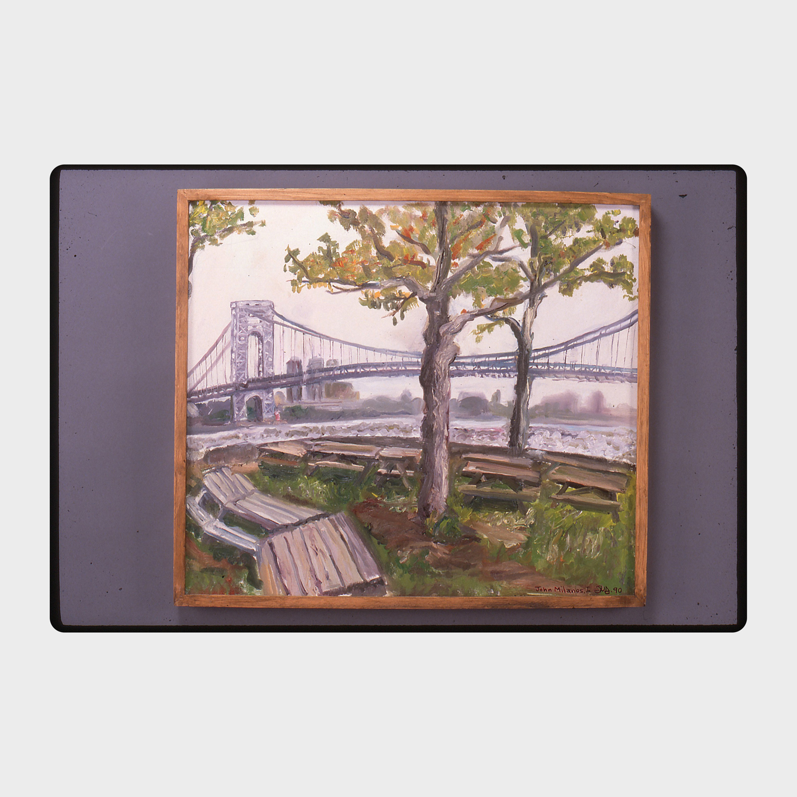 (1990) Park by the George Washington Bridge